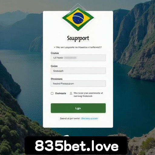 Layout responsivo 835bet no celular e desktop